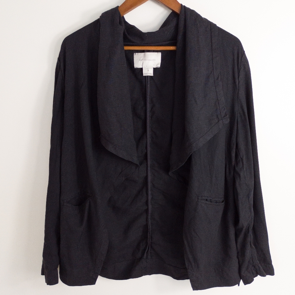 Brochu Walker Linen Blend Blazer Size Small
